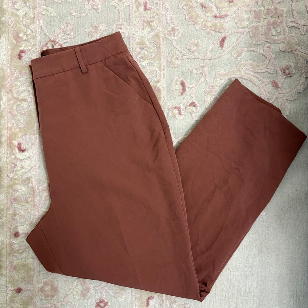 Express straight super high rise pants